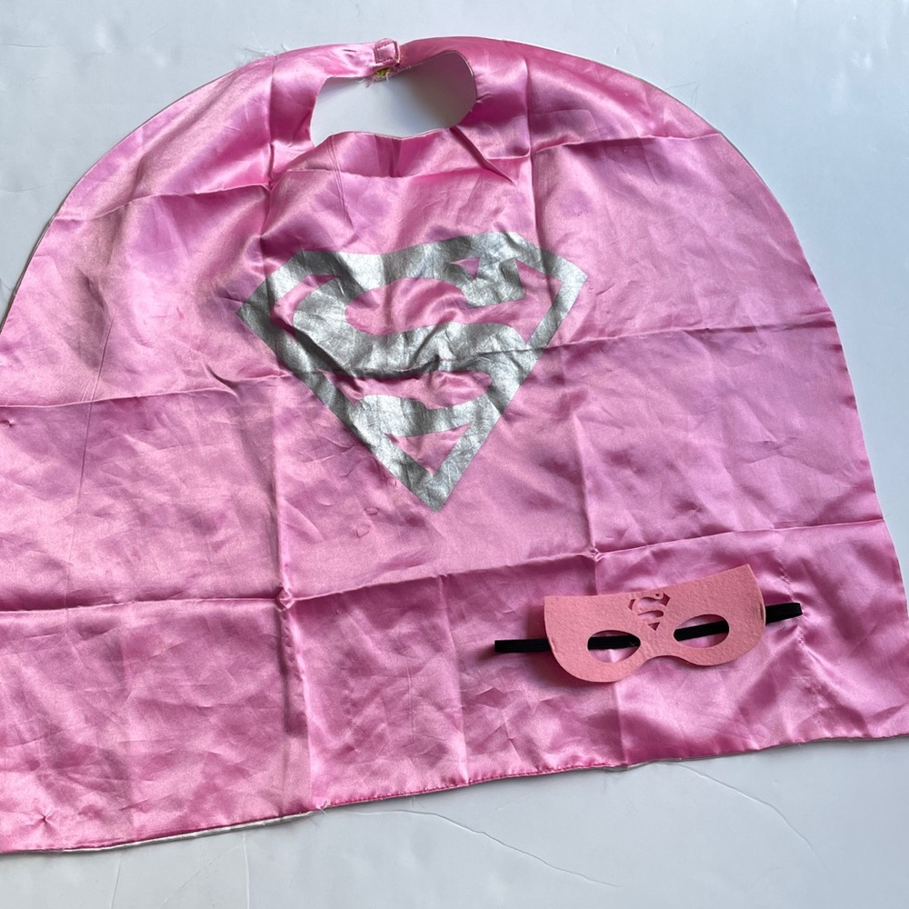 Super Girl Cape and mask bundle